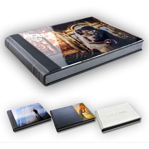 12x12 / 10x15 Flushmount Album (including Printing & first 20 sides)
