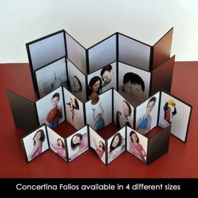 Concertina album 5x3.5"  holds 12 images